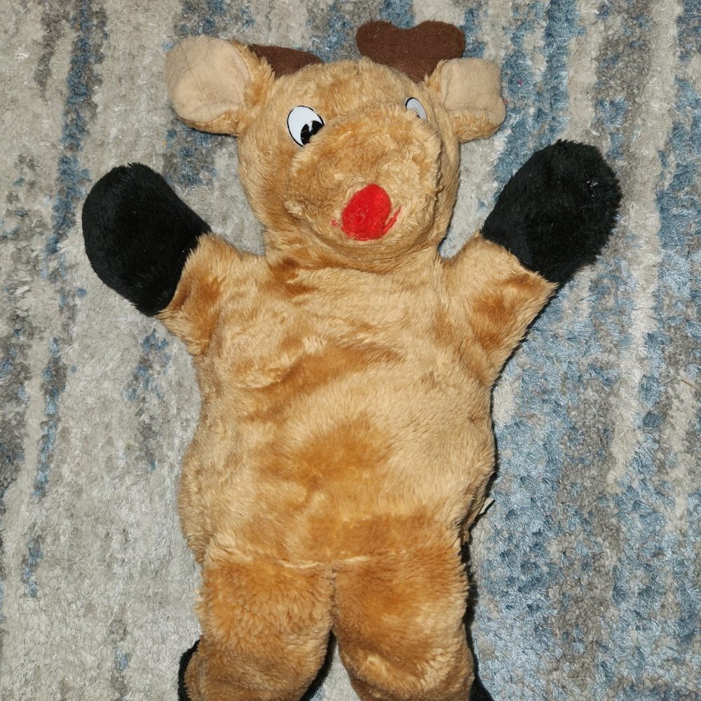 Vintage Rudolph The Red Nosed Reindeer Puppet - Picture 2 of 8